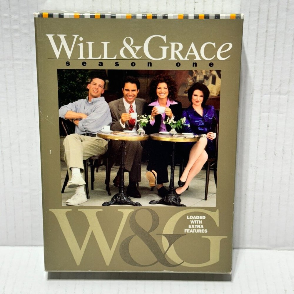 WILL & GRACE Complete Season 1 DVD Set - Classic TV Comedy Series ๐บ - Picture 1 of 7